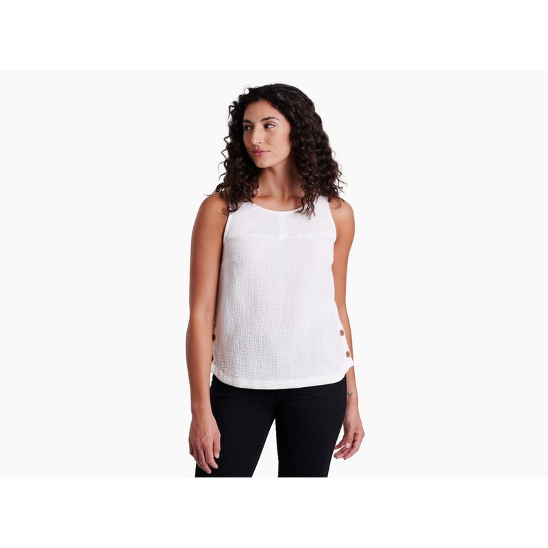 Womens Klover Tank|White|XS _|SM _|MD _|LG _|XL _