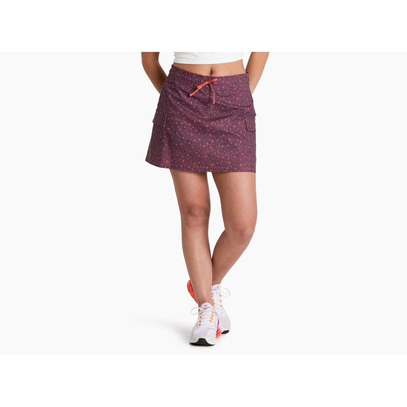 Womens Kruiser Getaway Skort|Orchid Print|XS _|SM _|MD _|LG _|XL _
