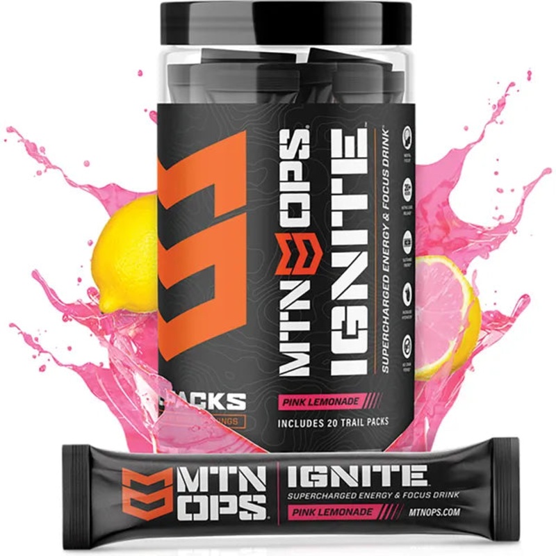 Ignite Energy + Focus + Hydration Trail Packs