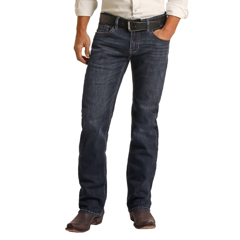 Men’s Vintage ’46 Regular Fit Stretch Big V Jeans