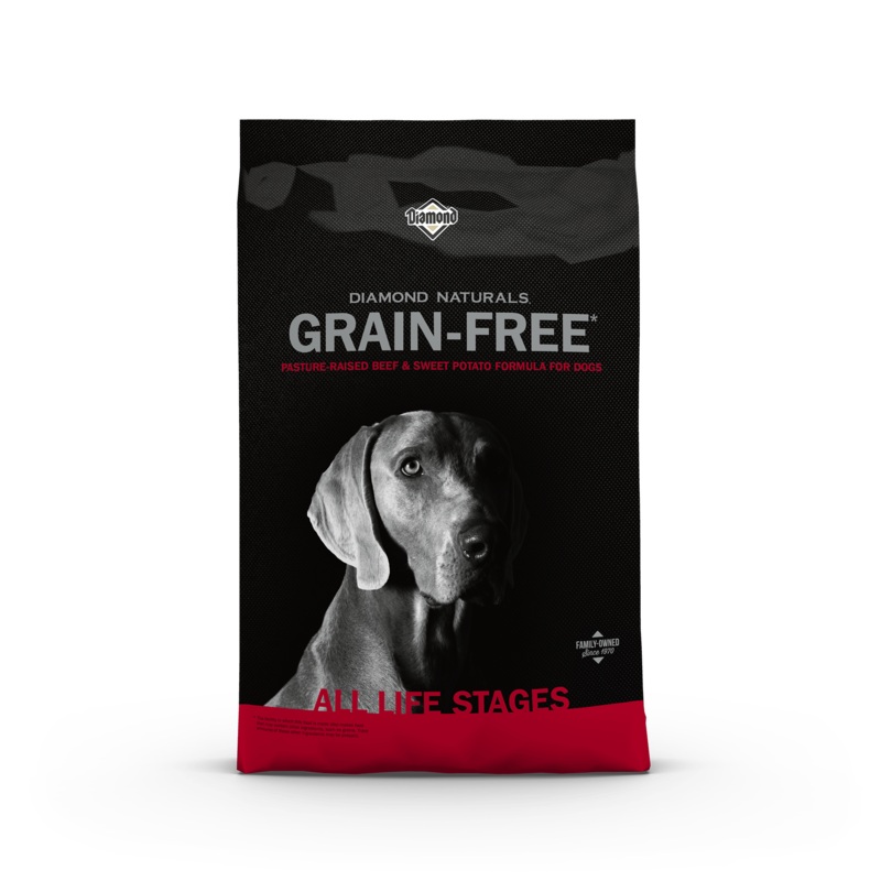 Naturals Grain Free Pasture-Raised Beef & Sweet Potato Formula Dog Food – (5lb. & 28lb.)