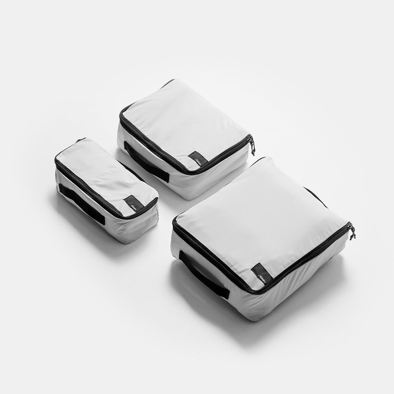 Packing Cube 3pk Arctic White|Arctic white|OS