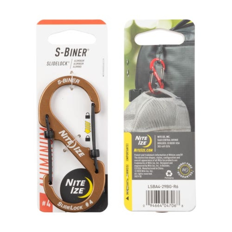 S-biner Slide Lock Aluminum #4