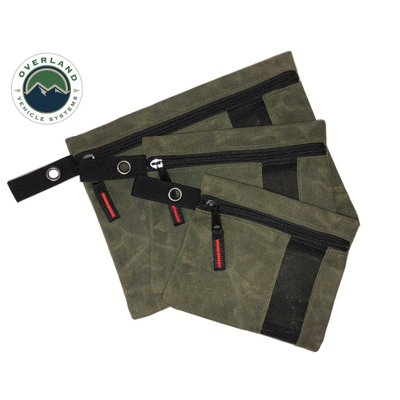 Set Of 3 Small Canvas Bags