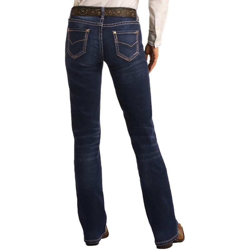 Women’s Mid Rise Extra Stretch Bootcut Riding Jean