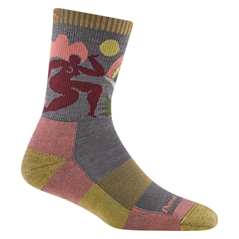 Women’s Trailblazer Micro Crew Lightweight Hiking Sock – Taupe