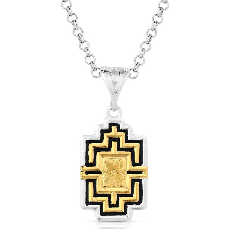 Rise Above Geometric Necklace