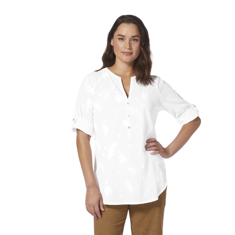Women’s Oasis II 3/4 Sleeve – White