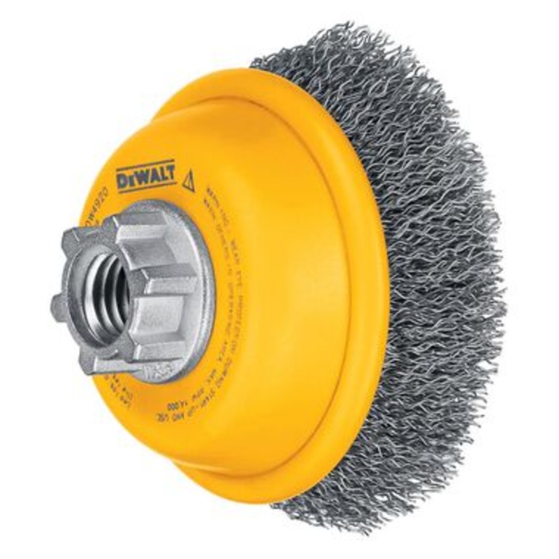 3 IN. x 5/8 to 11 IN. Carbon Crimp Wire Cup Brush
