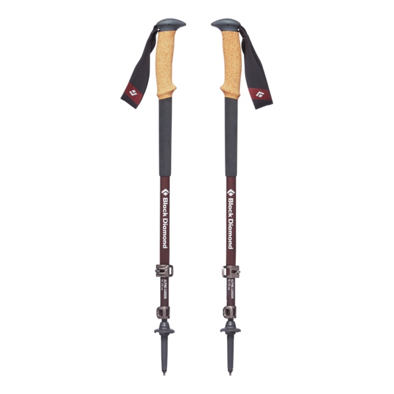 Alpine Carbon Cork Trek Poles Pair Tundra