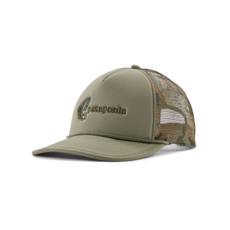 Broadcaster Hat – Fish Jump / River Rock Green