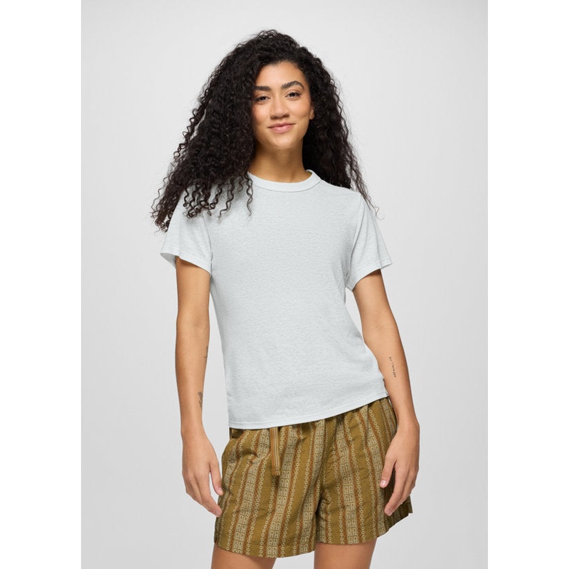 Cozy Up Short Sleeve Crew – Soft White