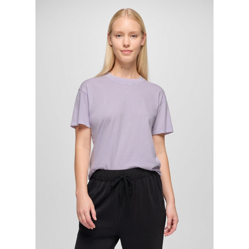 Everyday Vintage-Washed Short Sleeve Tee Shirt – Luminous