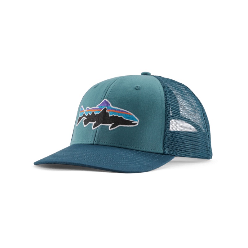 Fitz Roy Trout Trucker Hat – Wetland Blue