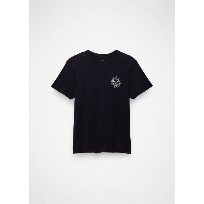 Heritage Graphic Short Sleeve Tee Shirt – Black Universe