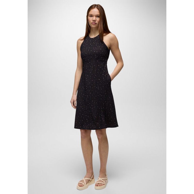 Jewel Lake Summer Dress – Black Springtime