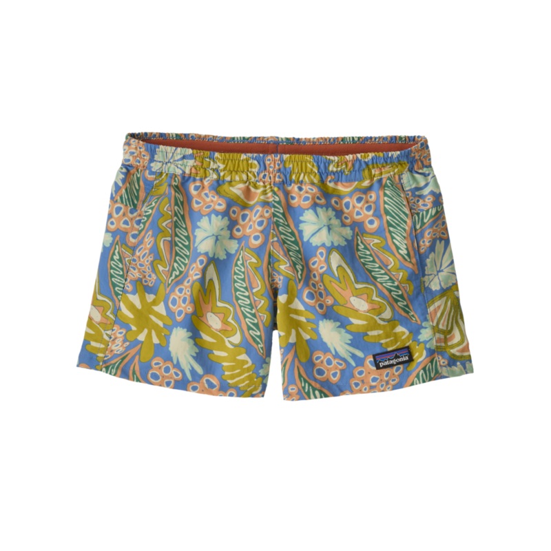Kids Baggies Shorts Unlined – 4 in. – Flourish / Abundant Blue
