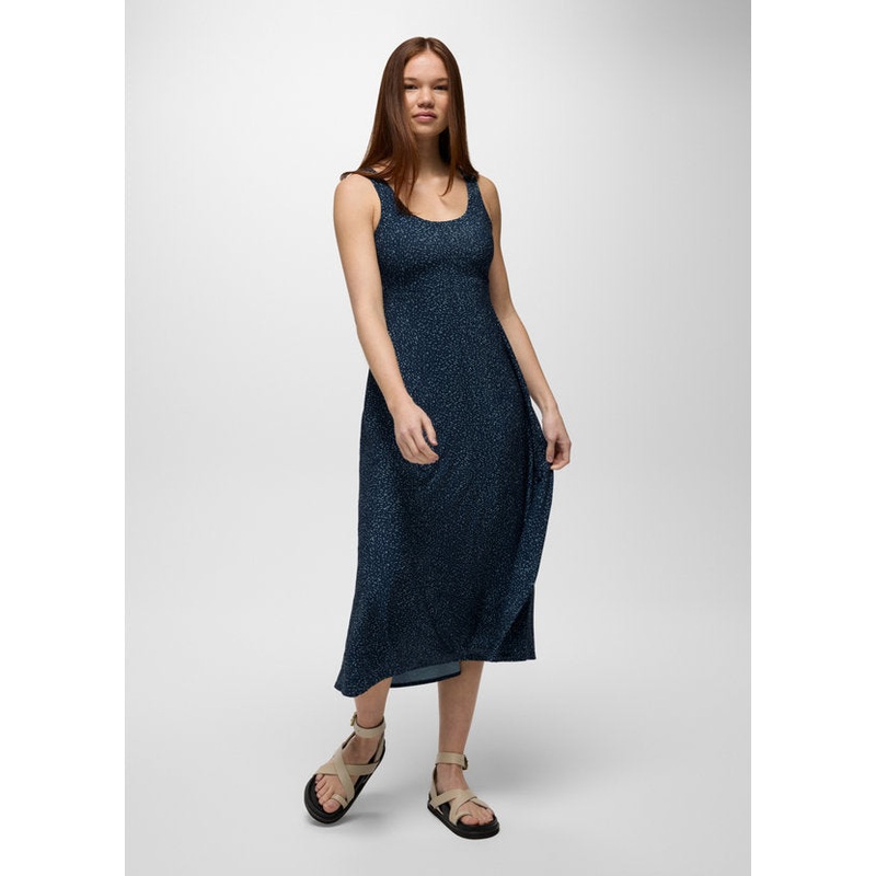 Lata Beach Dress – Stormy Night Sharkstooth