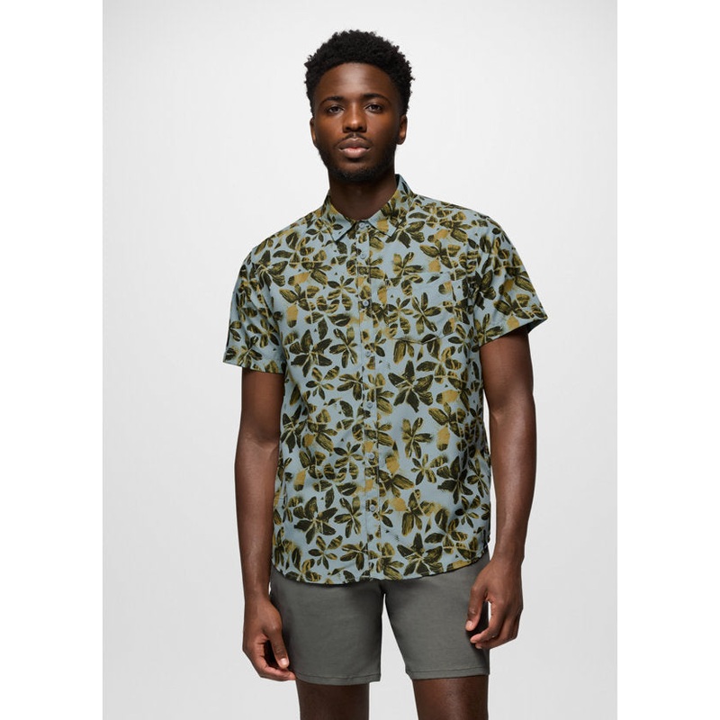 Lost Sol Printed Short Sleeve Shirt – Saltwater Wildflower