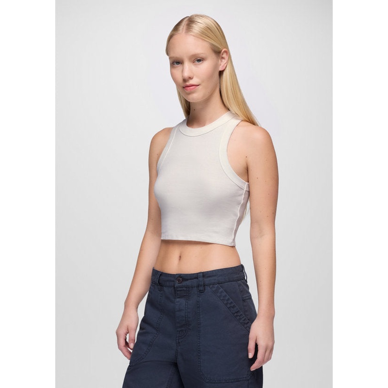 Lotus High Neck Tank – Soft White