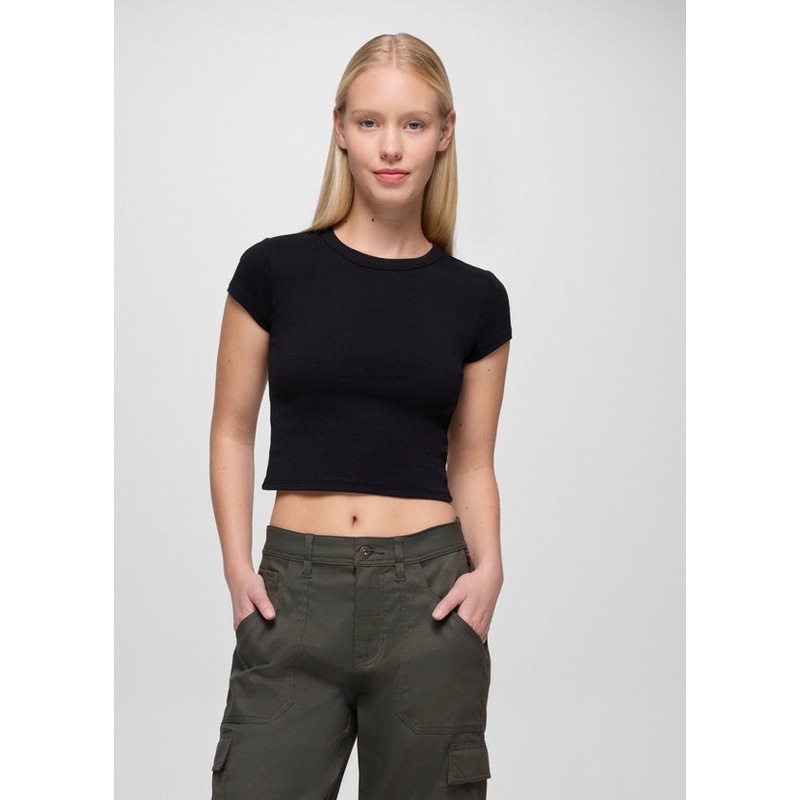 Lotus Short Sleeve Tee – Black