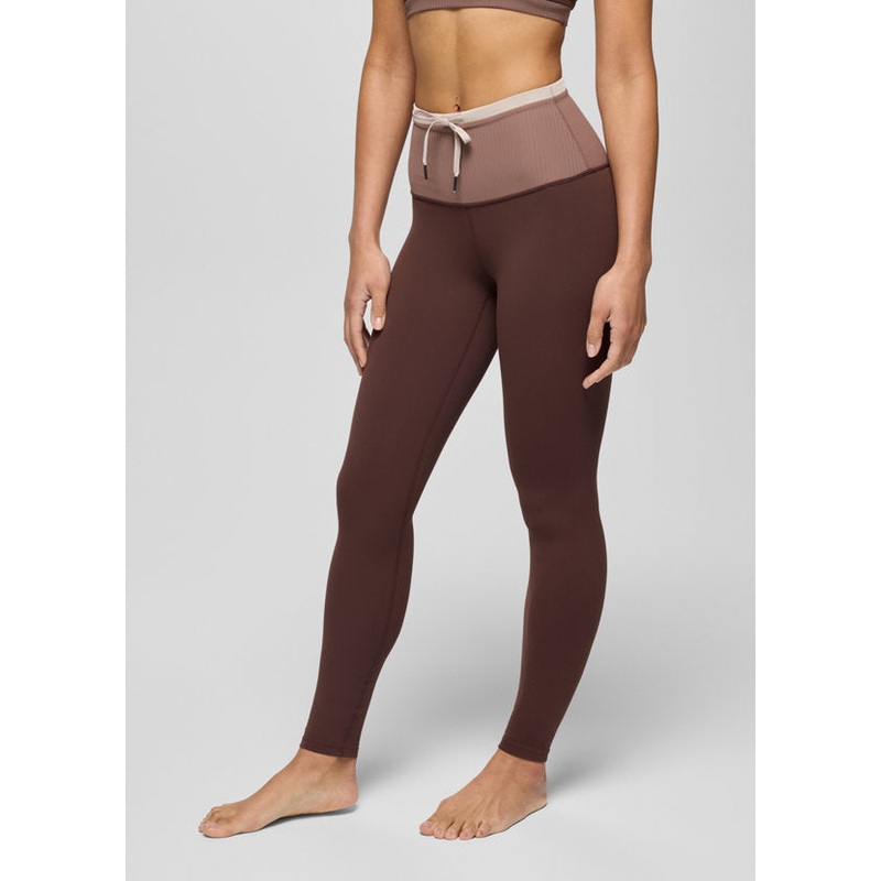 Luxara Salutations Legging – Mocha Colorblock