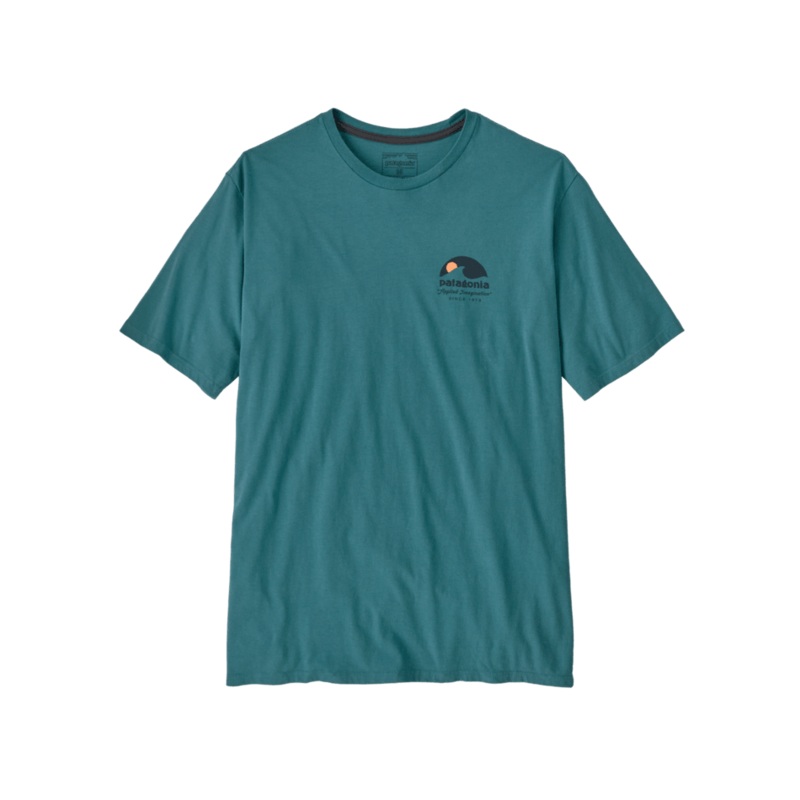 M’s Applied Imagination Organic T-Shirt – Wetland Blue