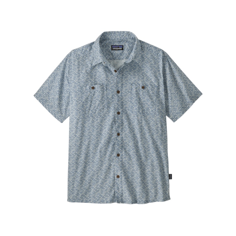 M’s Back Step Shirt – Mountain Breeze / Still Blue