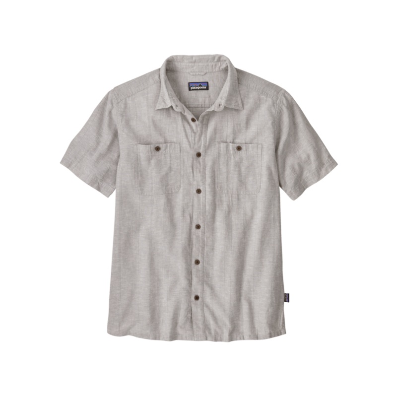 M’s Back Step Shirt – Swell Dobby / Salt Grey