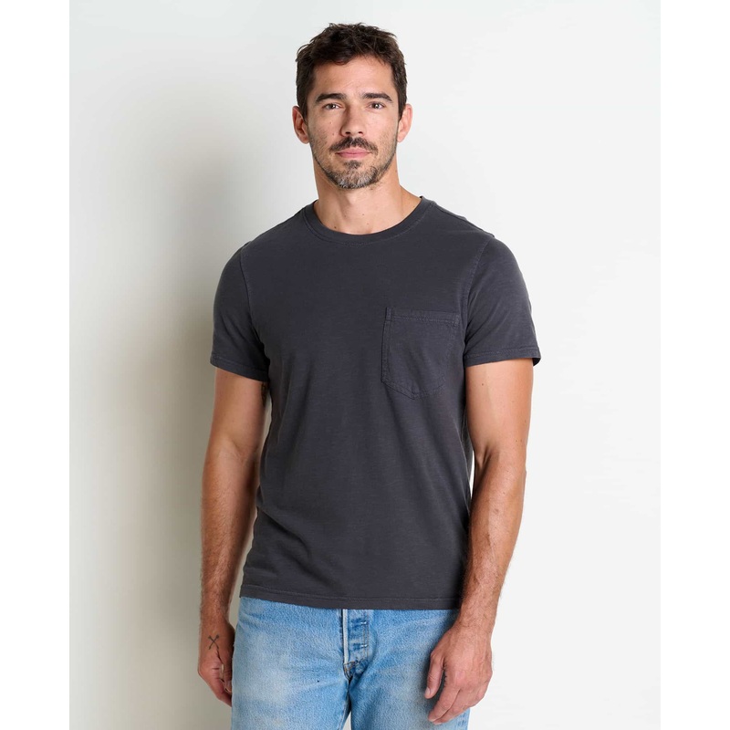 Men’s Primo Short-Sleeve Crew – Soot