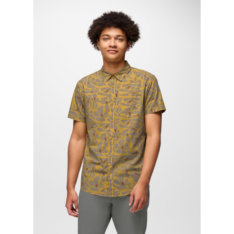 Stimmersee Short-Sleeve Shirt – Pollen Retro Bloom