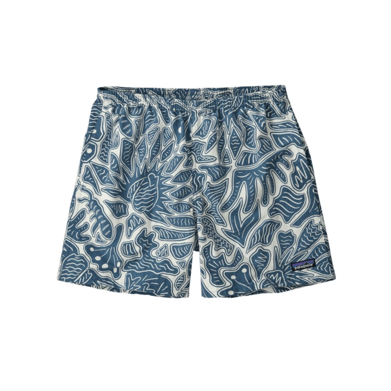 M’s Baggies Shorts – 5 in. – Bees and Flowers / Still Blue