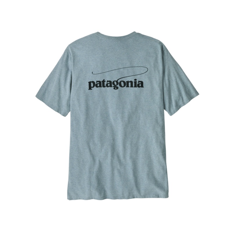 M’s Casting Logo Responsibili-Tee – Thermal Blue