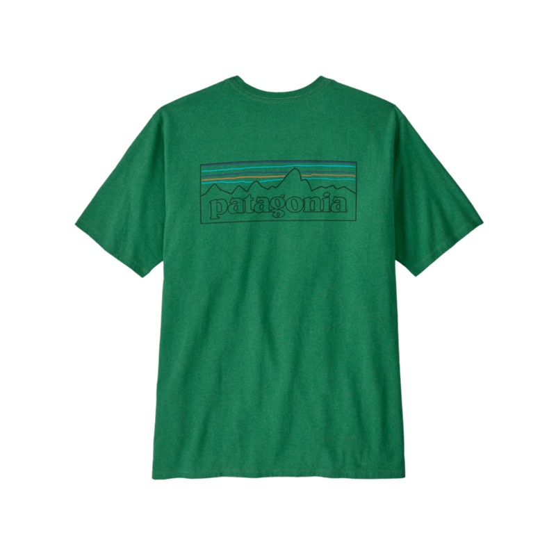 M’s P-6 Logo Responsibili-Tee – P-6 Outline / Heartleaf Green
