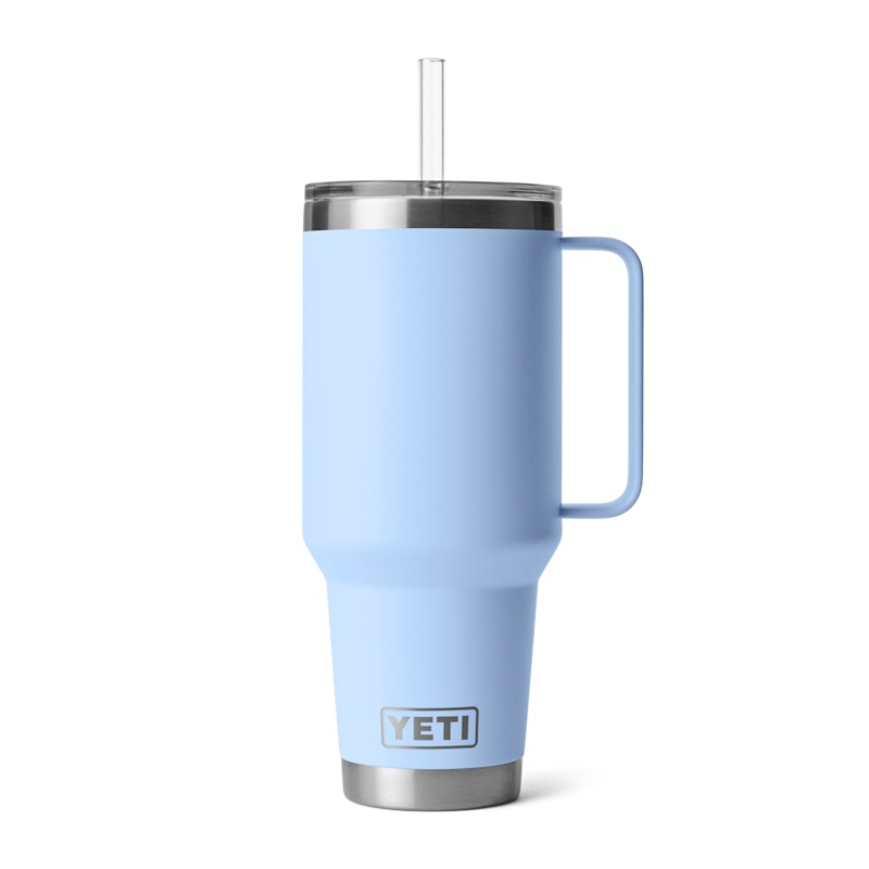 Rambler Straw Mug 42oz- Big Sky Blue