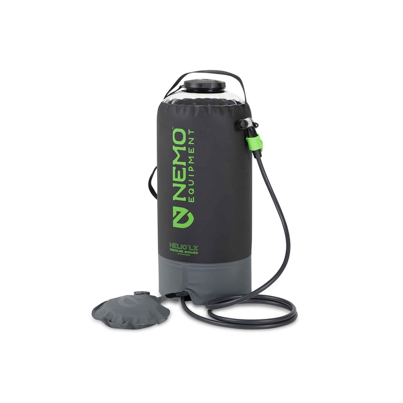Helio Lx Pressure Shower Blk/apple Grn