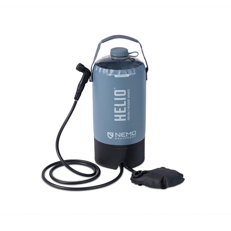 Helio Pressure Shower Fortress Silt Black