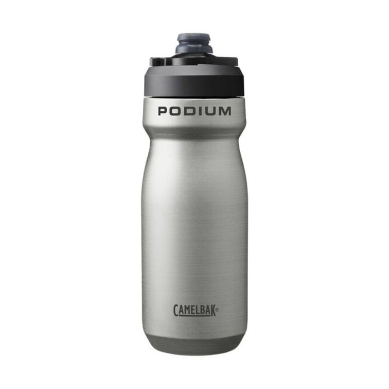 Podium Insulated Steel Bottle 18oz – Stainless