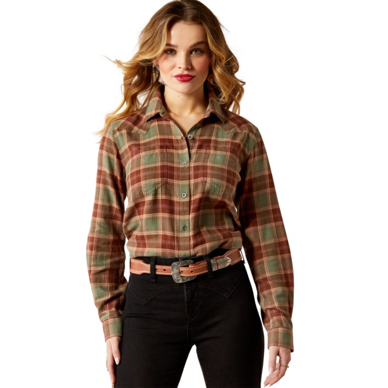 REAL Billie Jean Shirt – Oakwood Plaid