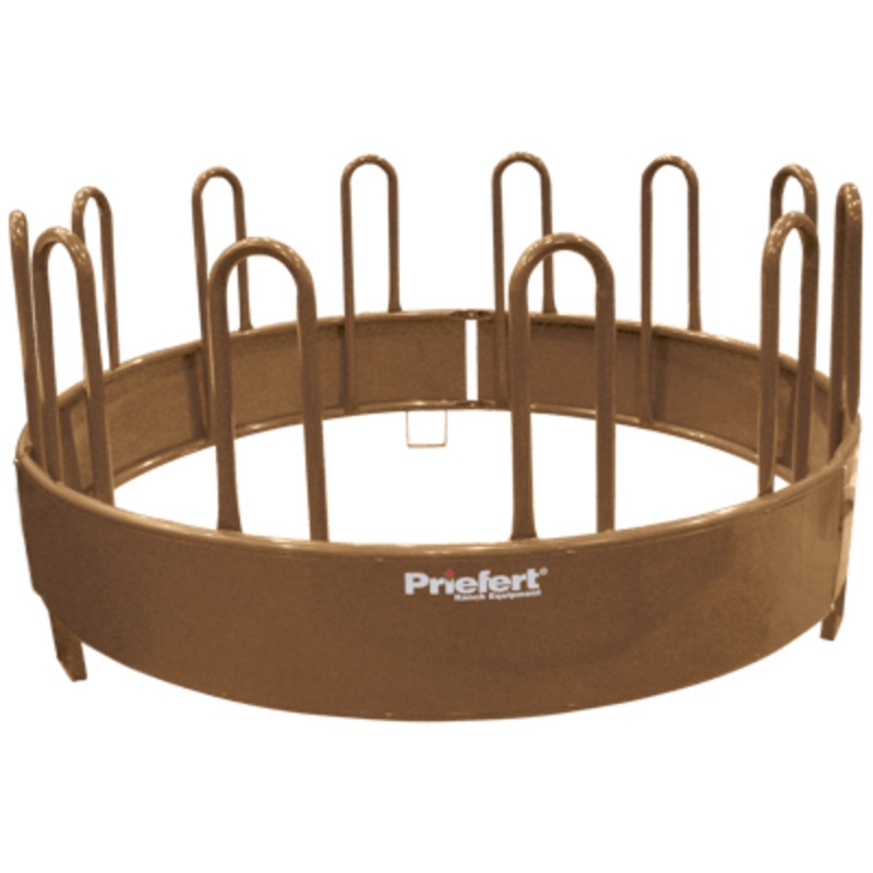 Tombstone Round Bale Feeder|BLUE