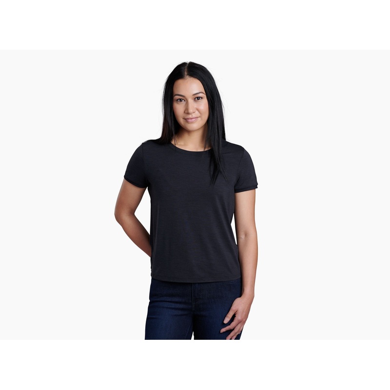 Women’s Inspira Short-Sleeve Shirt – Black