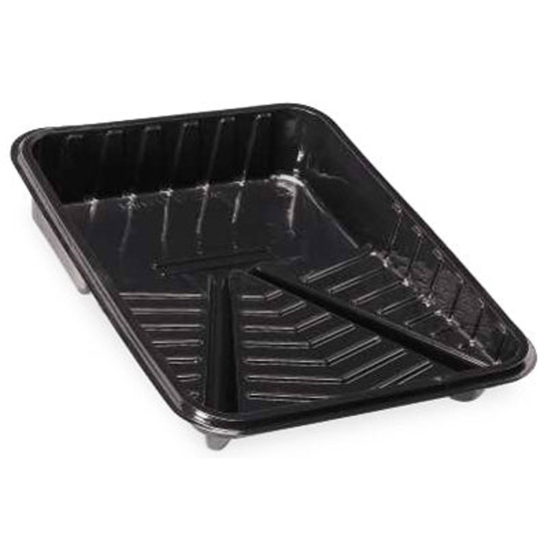 Disposable Plastic 9 inch Paint Tray – Black