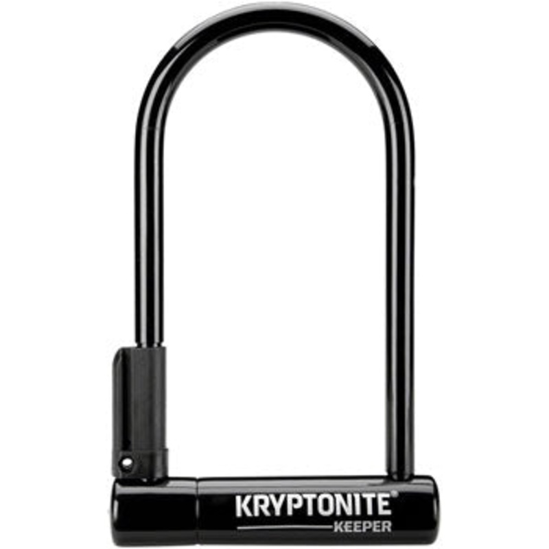 Keeper U-lock – 4 X 8`, Keyed, Black, Includes Bracket
