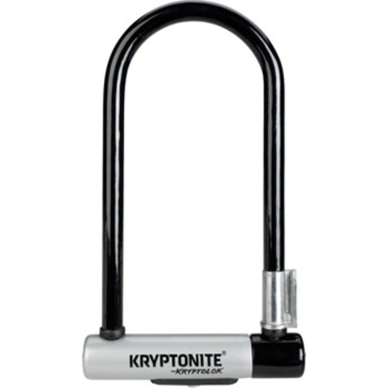 Kryptolok U-lock – 4 X 9`, Keyed, Black, Includes Bracket