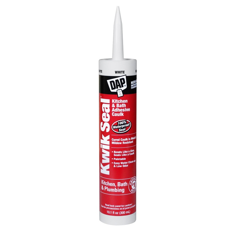 Kwik Seal Kitchen & Bath Adhesive Caulk – White 10.1 oz.