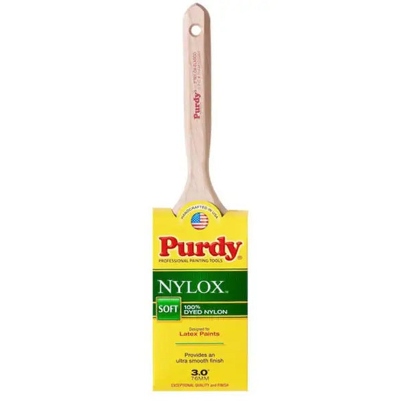 Nylox Elasco Flat Sash Paint Brush – 3 in.