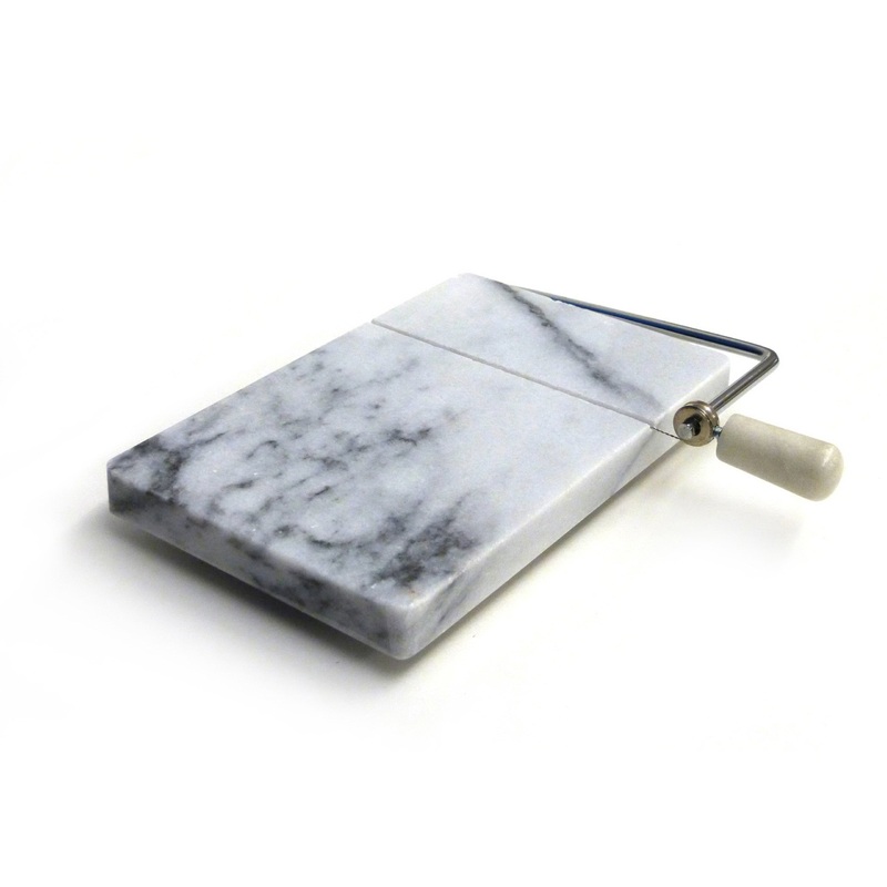 Wire Cheese Slicer|White marble|8X5IN