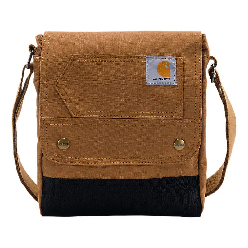 Cross Body Snap Bag – Carhartt Brown