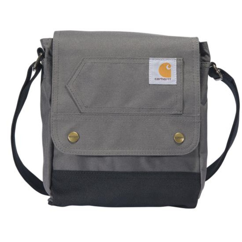 Cross Body Snap Bag – Gray|Gray