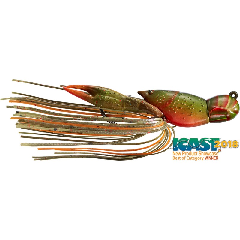 Hollow Body Craw|Olive/orange|1_1/2IN